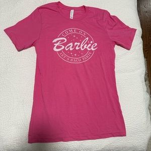Pink Barbie tshirt